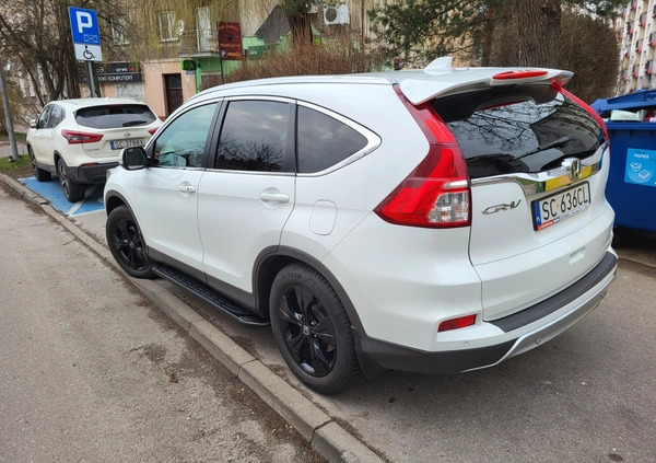 Honda CR-V cena 73900 przebieg: 168500, rok produkcji 2015 z Częstochowa małe 121